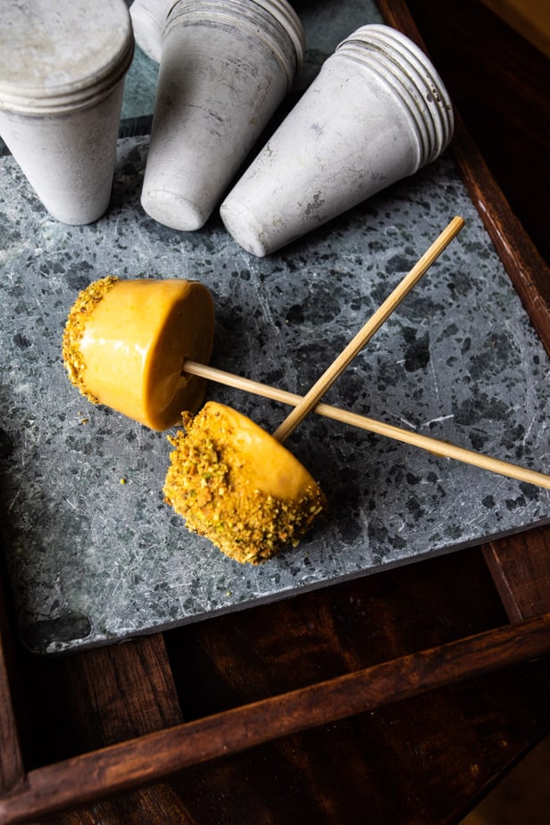 Dulce De Leche Mango Kulfi