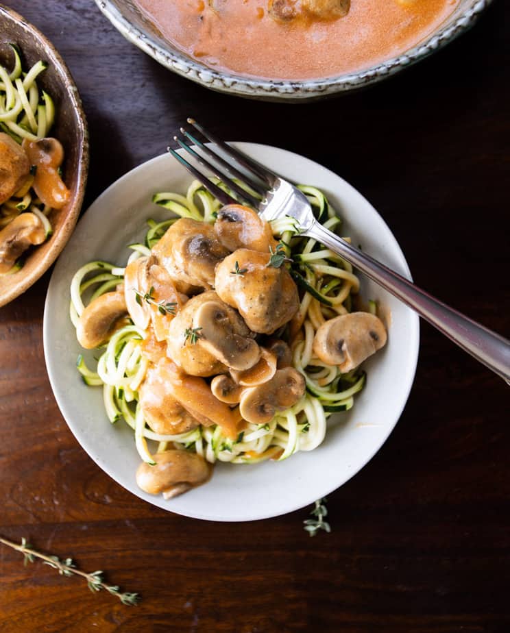 Marvelous Meatball Stroganoff